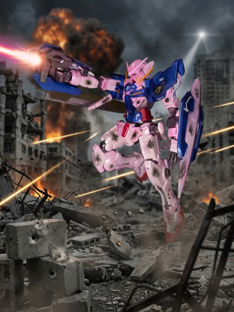 ガンダムエクシア　トランザム–3枚目/制作者：pfm