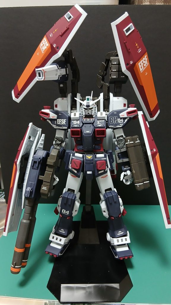 墨入れ艶消しトップコート水転写デカールで仕上げました&nbsp;