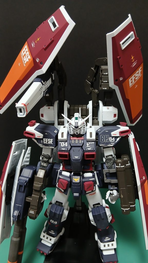 一番好きな機体だけに大変さはありましたが完成した時のうれしさフルアーマーガンダムサンダーボルトしか勝たん😆🎷🎺！&nbsp;