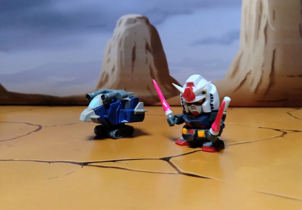 もう一つのガンダムはリアルタイプカラーです😸😸ビームサーベル二刀流！