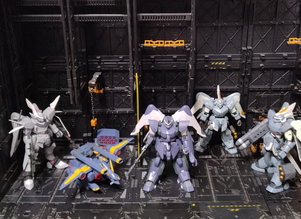 GUNSTAのおかげで当時作ったキット達が日の目を見れて良かった〜イイ時代ですね😆😆