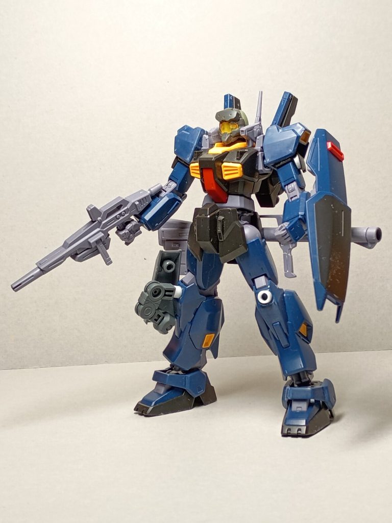 塗装前ベースがMk-II（ティターンズ）なので、色の印象は大きくは変わらない。