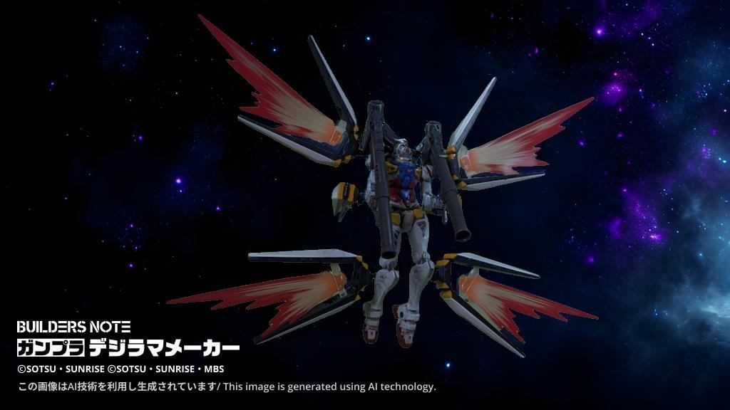 ？「そこを止まれ、赤いガンダム！」突如現れたゼクノヴァの中から