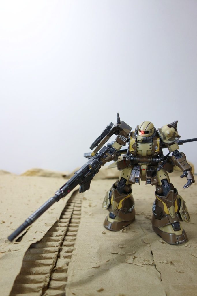 60歳、初ガンプラ、やっぱり、ザクでしょ！