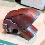 腕、脚回りは仕上がってきました✨２枚目のシルバーの上から、モンザレッドをドライブ[…]