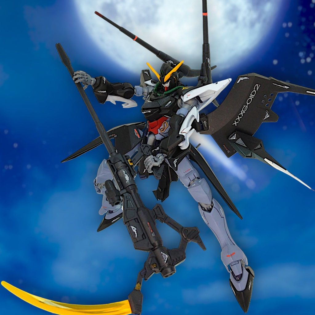 ということで、ハンブラビ・デスサイズでした(gundam-kao8)今回もお目汚し失礼いたしました！