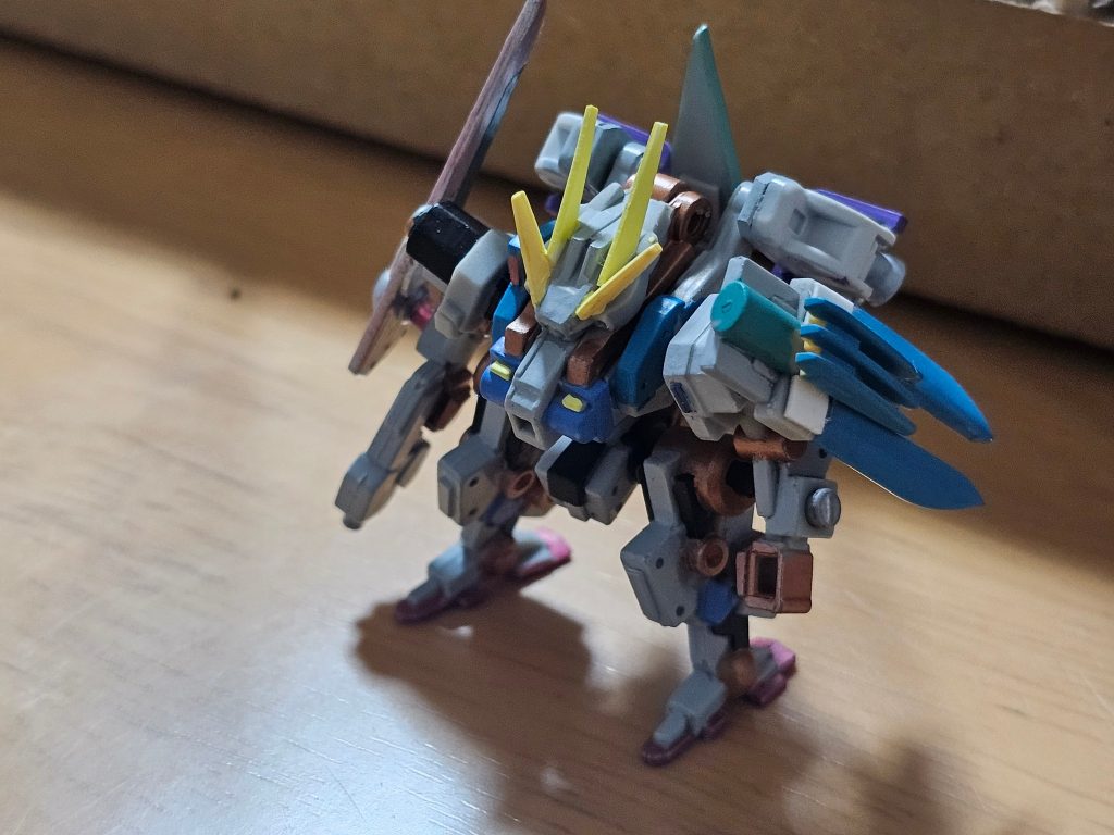 アクリルマーカーのテストでカラーリングしてみました。下地は何もせずヤスリがけした程度ですがかなりの隠蔽力で下地を隠してくれました。ただ、白に関しては少し弱く重ね塗りが必須です。&nbsp;