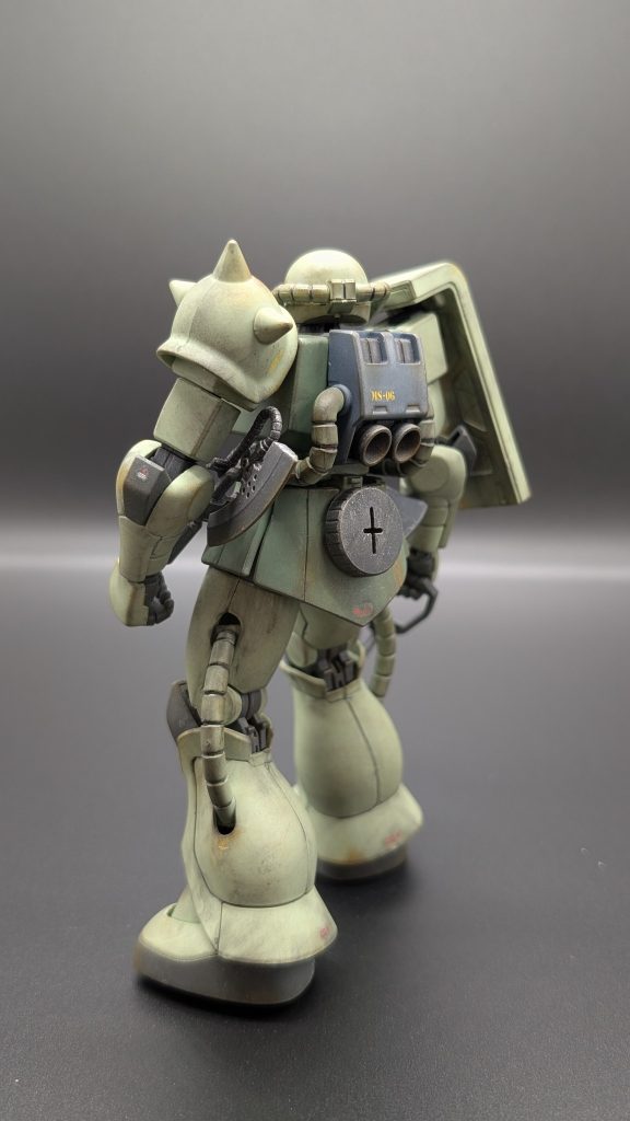 45年振りのガンブラ作りはザク–5枚目/制作者：austin32
