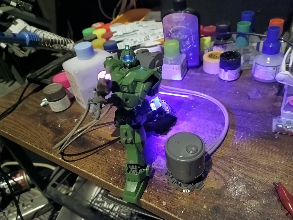 MG ジムスナイパー LED組込み–5枚目/制作者：福田 義康