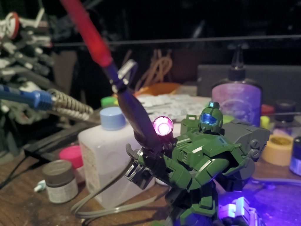 MG ジムスナイパー LED組込み–5枚目/制作者：福田 義康