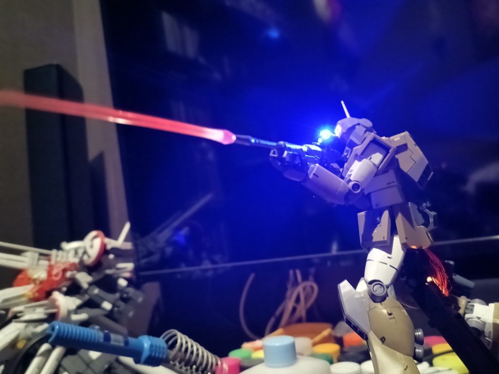 銃口に無理矢理ビームサーベルエフェクト着けてみました🤣😅💦💦