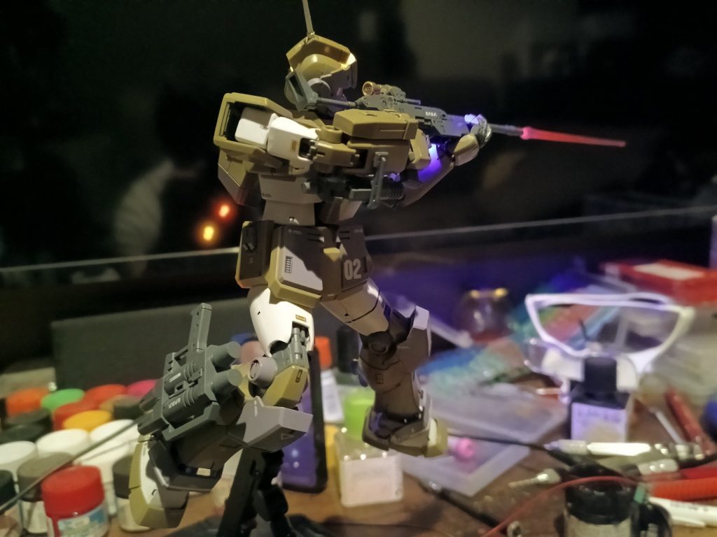 MG ジムスナイパーカスタム LED組込み–8枚目/制作者：福田 義康