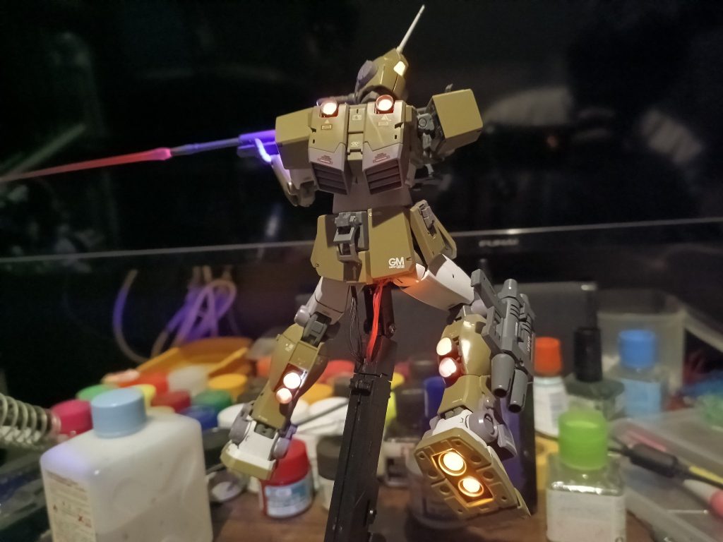 MG ジムスナイパーカスタム LED組込み–2枚目/制作者：福田 義康