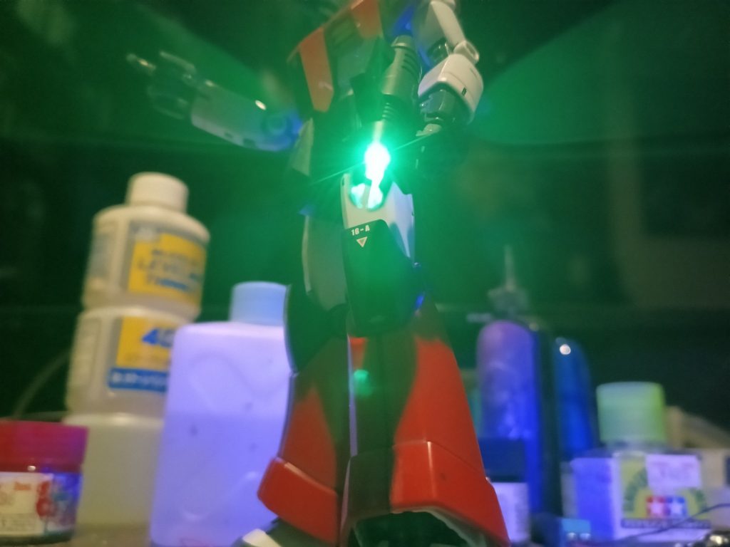 ビームスプレーガンはグリーン👍