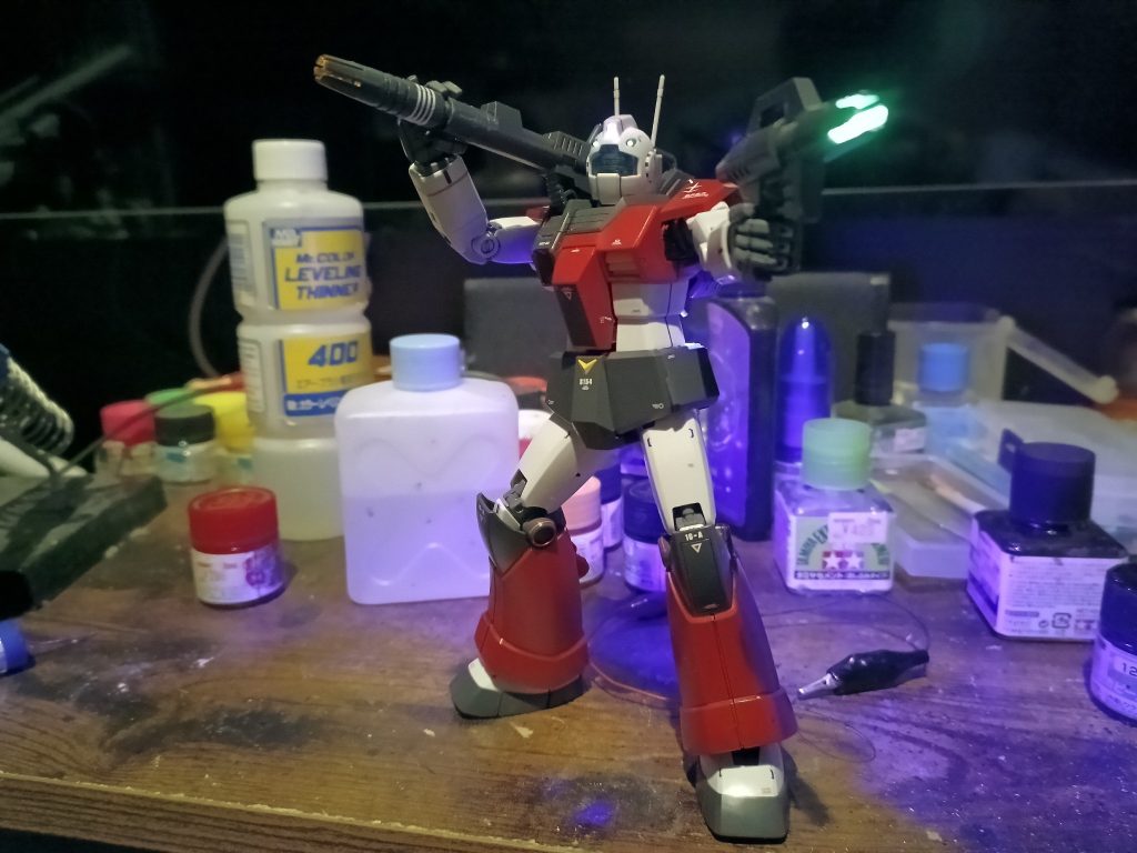 少しポーズをアレンジ👍