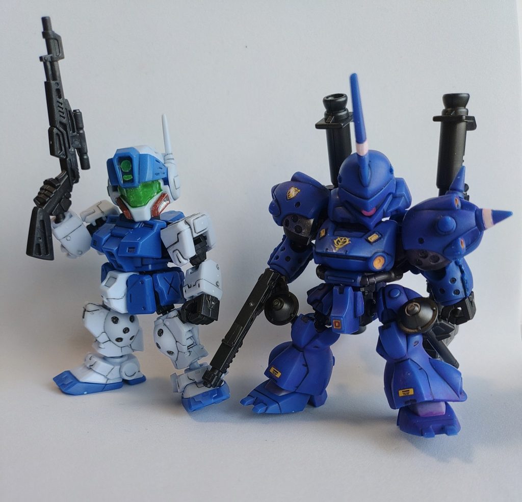 敵とツーショット！