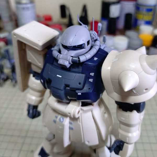 《MGザクF2制作》