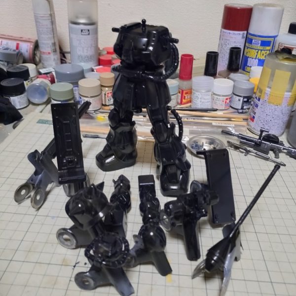 《MGザクF2制作》