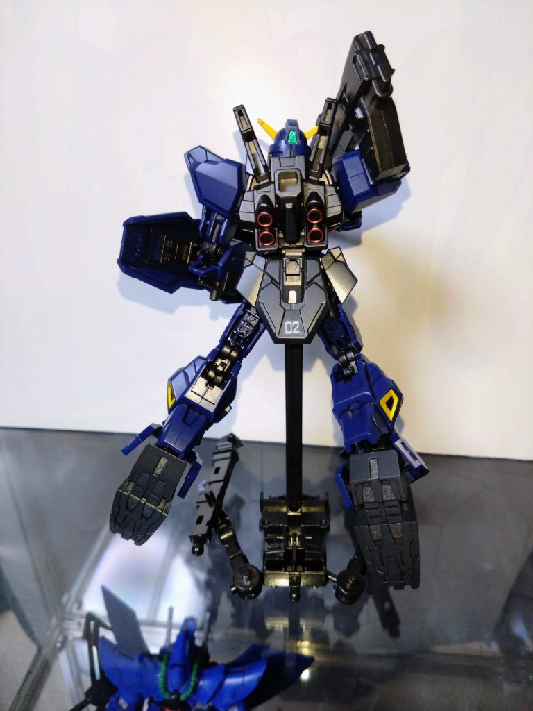 Gフレーム　ガンダムMk-II(ティターンズ仕様)–2枚目/制作者：基本筆塗り部分塗装仕様