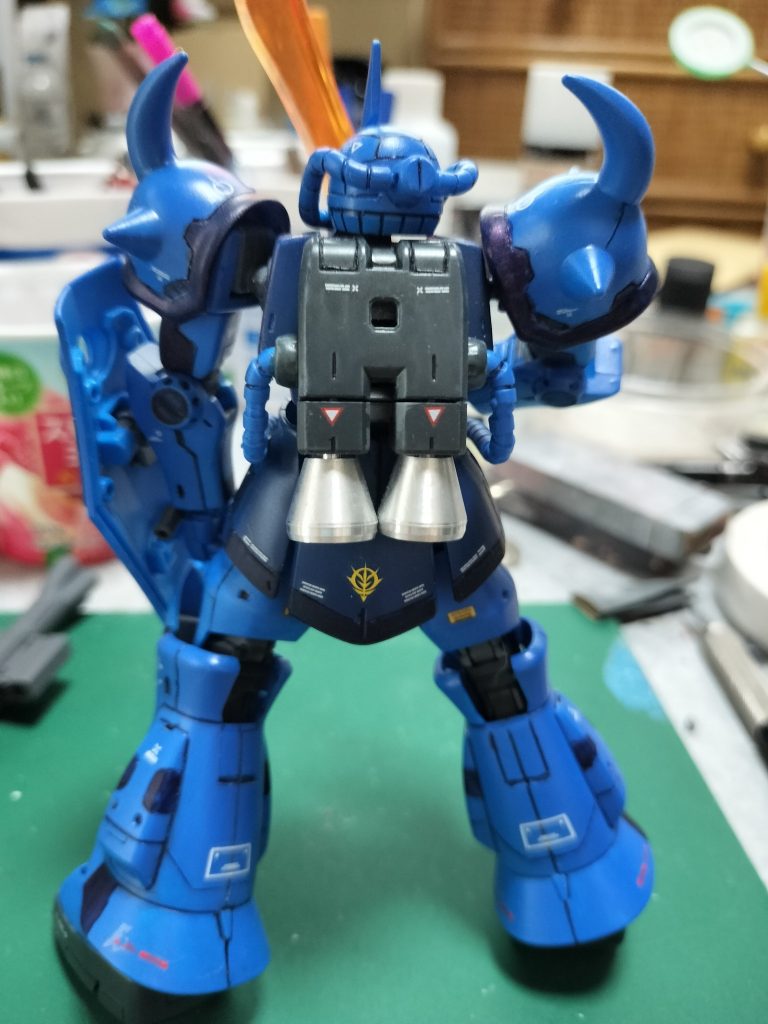 貧乏な私にしては初めてのメタルバーニア。一応取れるようにしてあるのは貧乏だからです。