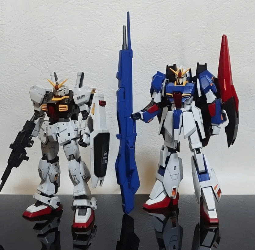 BANDAI 1/144スケールモデルHGUC MSZ-006 ZETA GUNDAM｜wind1971さんの