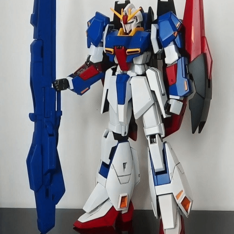 BANDAI 1/144スケールモデルHGUC MSZ-006 ZETA GUNDAM｜wind1971さんの