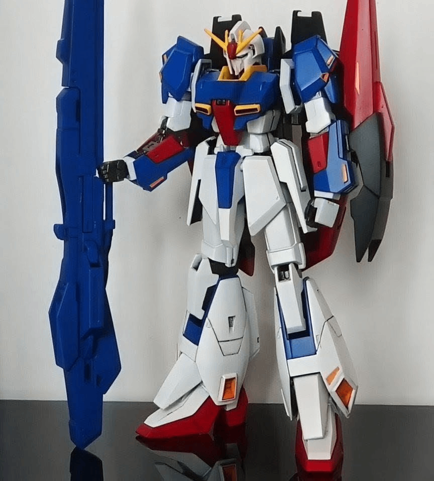 BANDAI 1/144スケールモデルHGUC MSZ-006 ZETA GUNDAM｜wind1971さんの