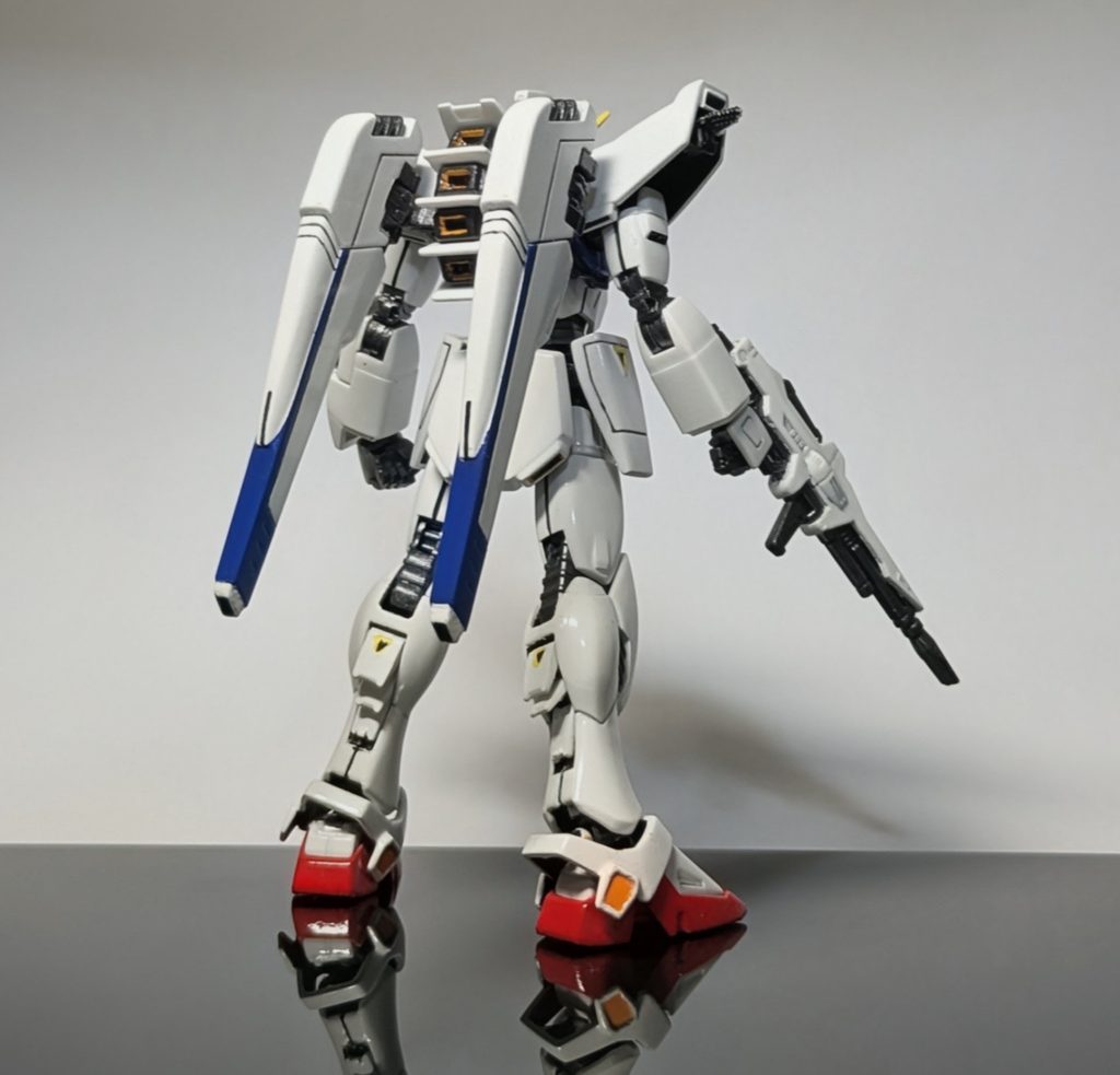 BANDAI 1/144スケールモデルHGUC  F91 GUNDAM–2枚目/制作者：wind1971