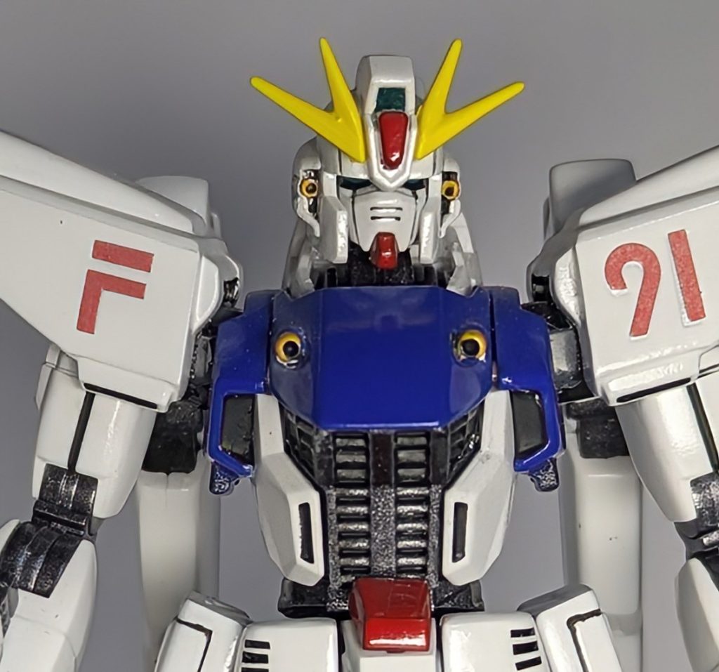 BANDAI 1/144スケールモデルHGUC  F91 GUNDAM–6枚目/制作者：wind1971