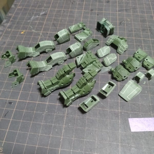 HGジムスパルタン製作