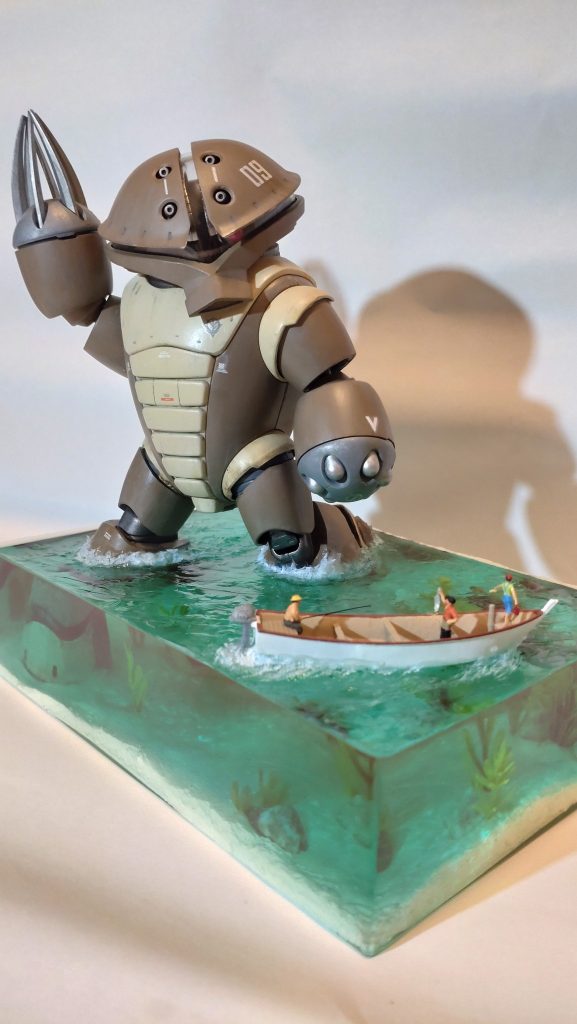 南の海のアッガイ【ジオラマ】