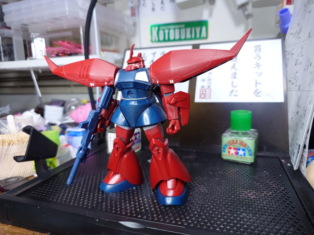 あとちょこちょことディテールパーツ付けた