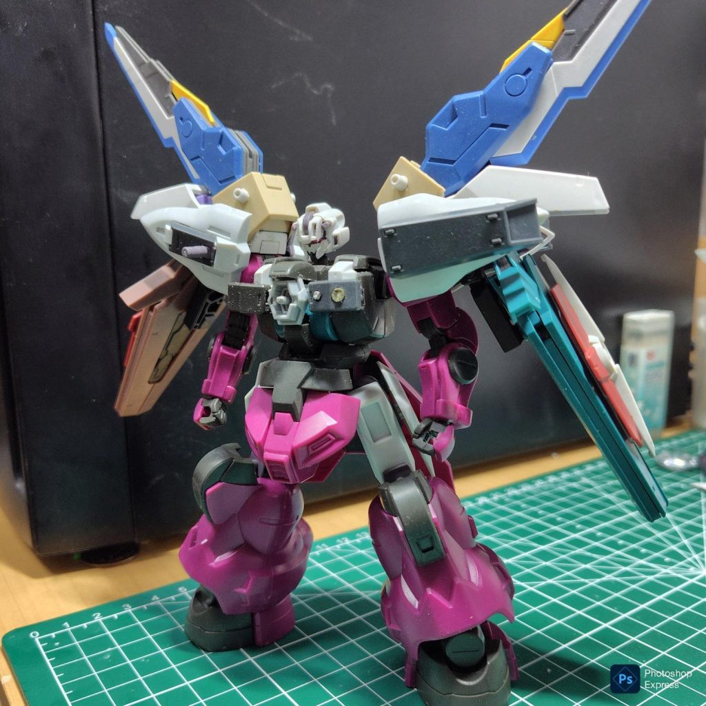 大まかな形状が出来たとき。楽しく作れました。