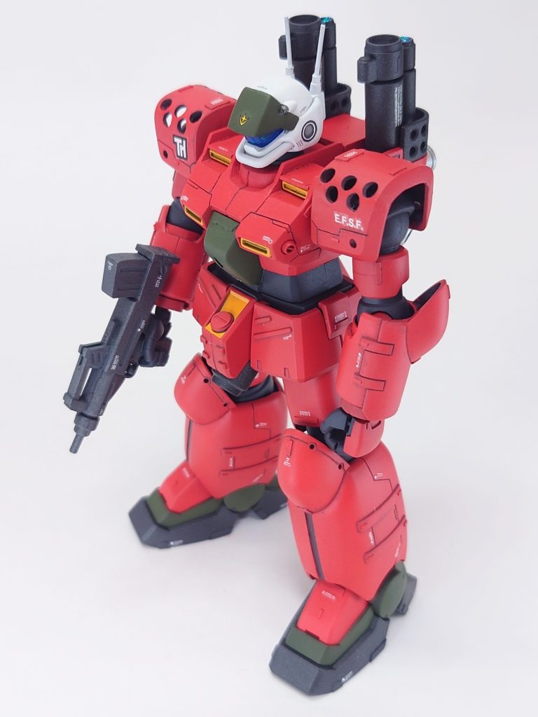 34作目:HGUC ガンキャノン量産型(パワードジム風)