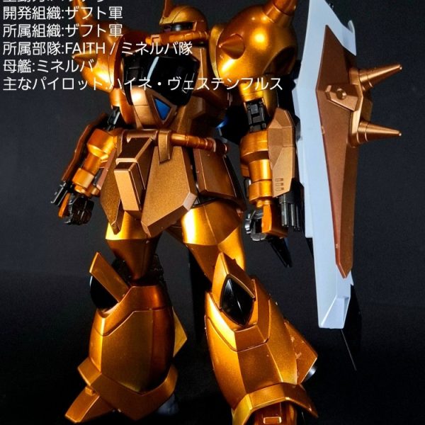 HG グフイグナイテッド(ハイネ•ヴェステンフルス機)