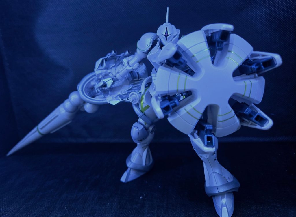エグザベ専用ギャン(ハクジ装備)–4枚目/制作者：ho61