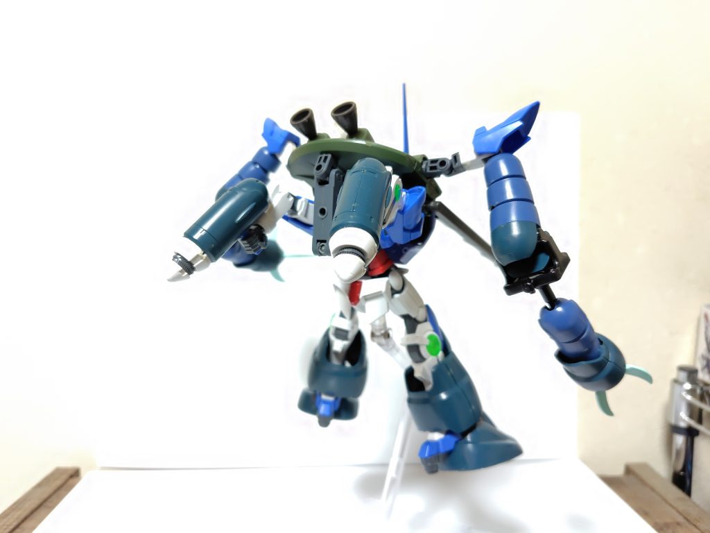 後ろから