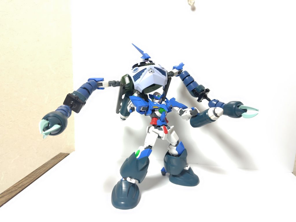 更にバックパックをかぶる事で……
