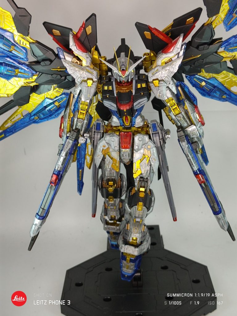 MGEXストライクフリーダムガンダムメカニカルコアメッキ風–2枚目/制作者：じんくー