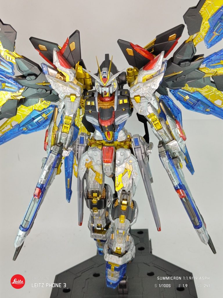 MGEXストライクフリーダムガンダムメカニカルコアメッキ風