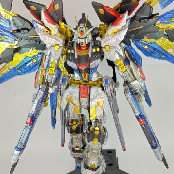 MGEXストライクフリーダムガンダムメカニカルコアメッキ風