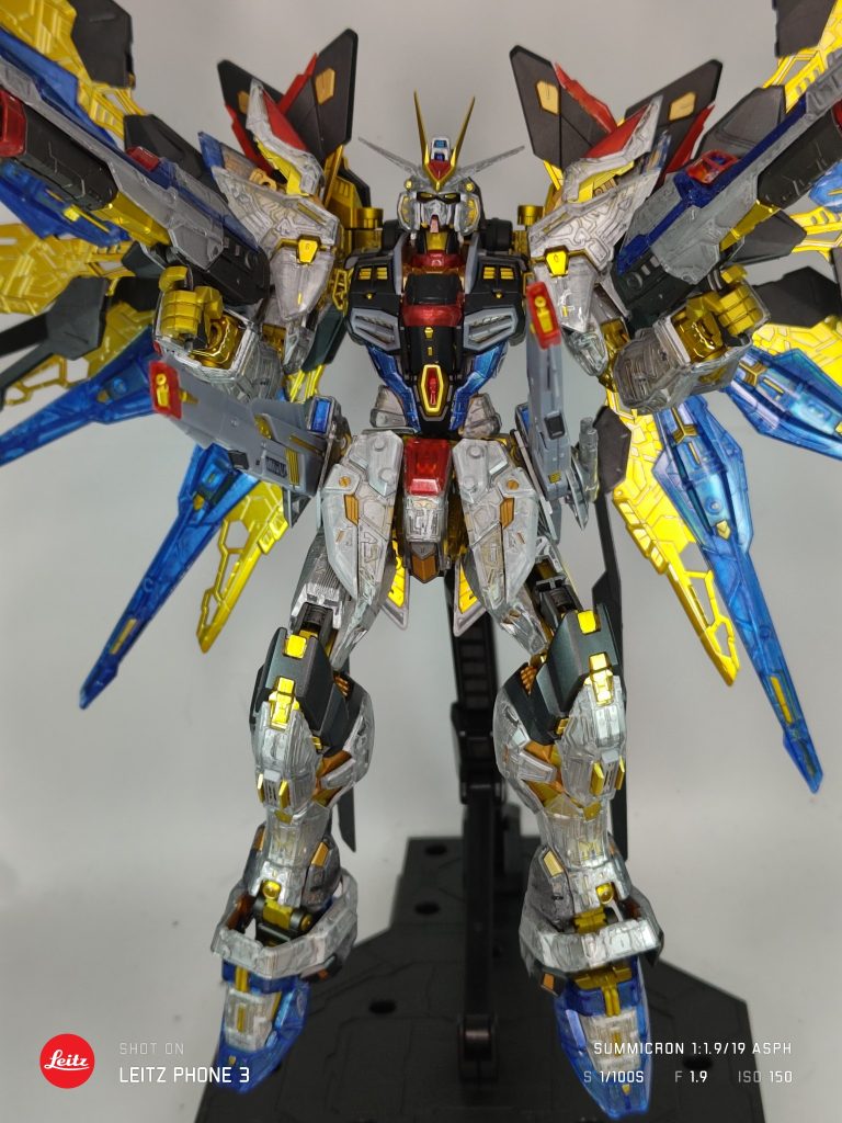 MGEXストライクフリーダムガンダムメカニカルコアメッキ風–4枚目/制作者：じんくー