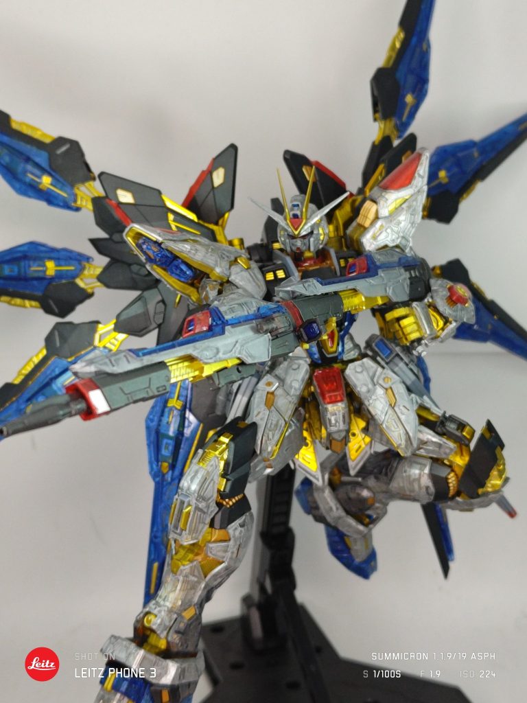 MGEXストライクフリーダムガンダムメカニカルコアメッキ風–5枚目/制作者：じんくー