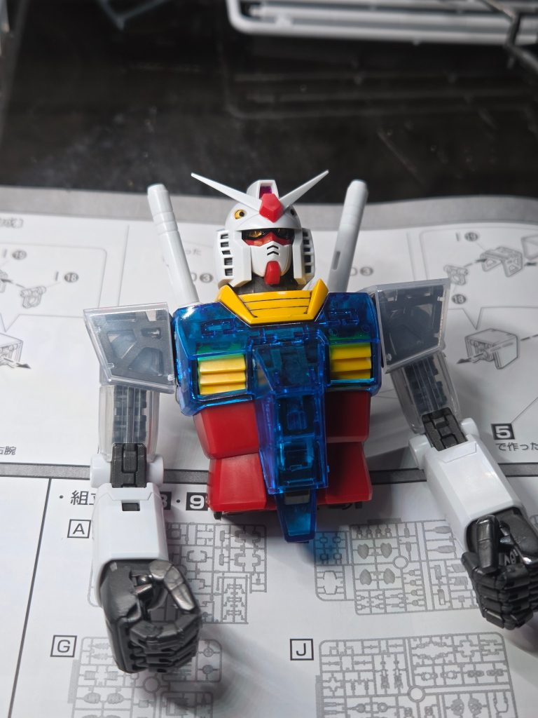 一番くじ rx-78-2 master grade 2.0 half clear