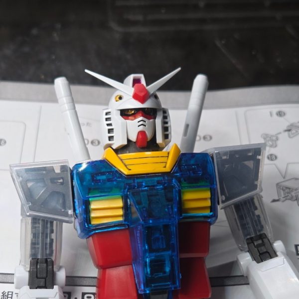 一番くじ rx-78-2 master grade 2.0 half clear