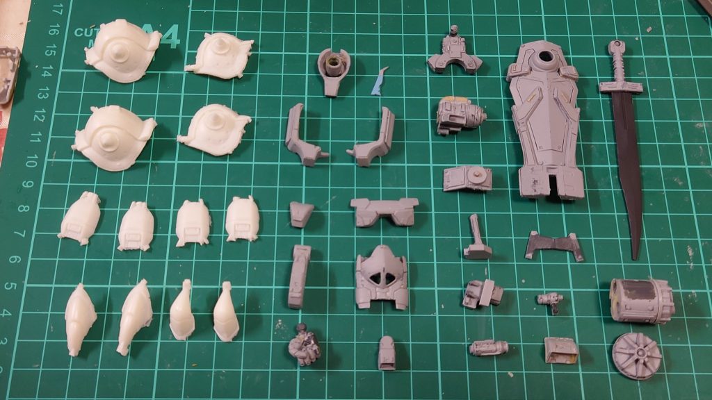 主要部品は複製して複数機並べる予定〜&nbsp;