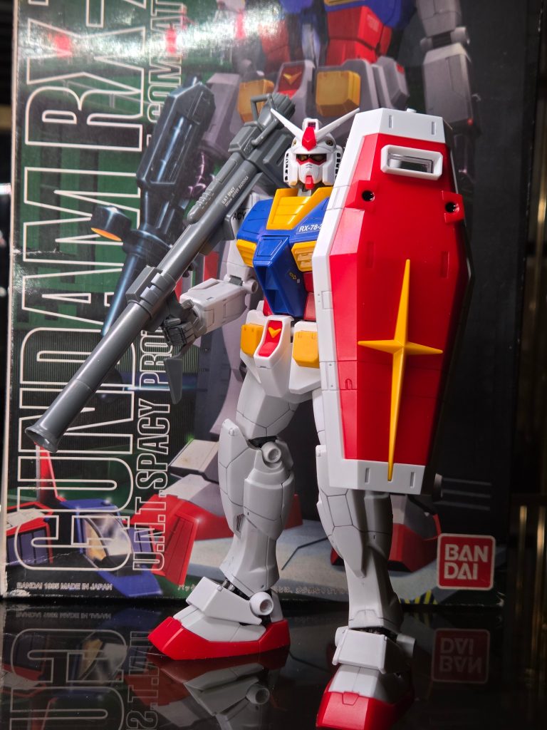 Shield is very large on 1.0 and even has clear cutout. Very fun build