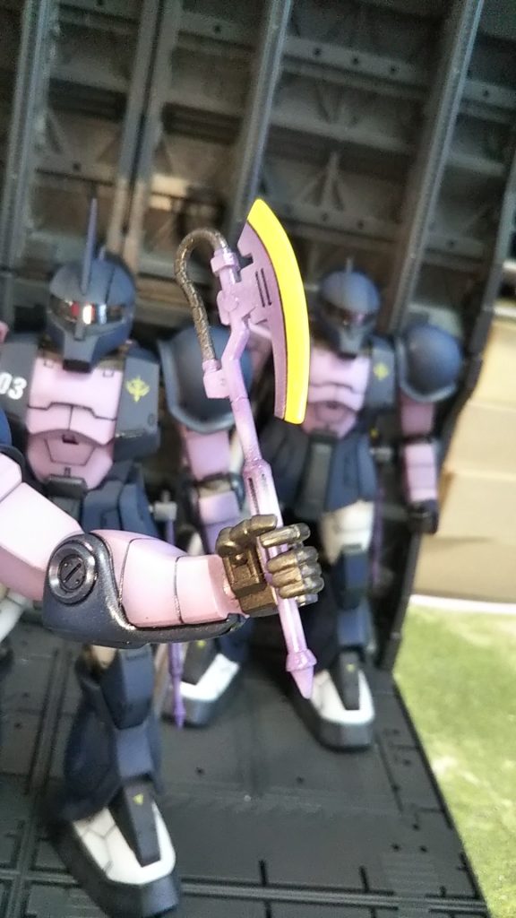 ヒートホークは紫