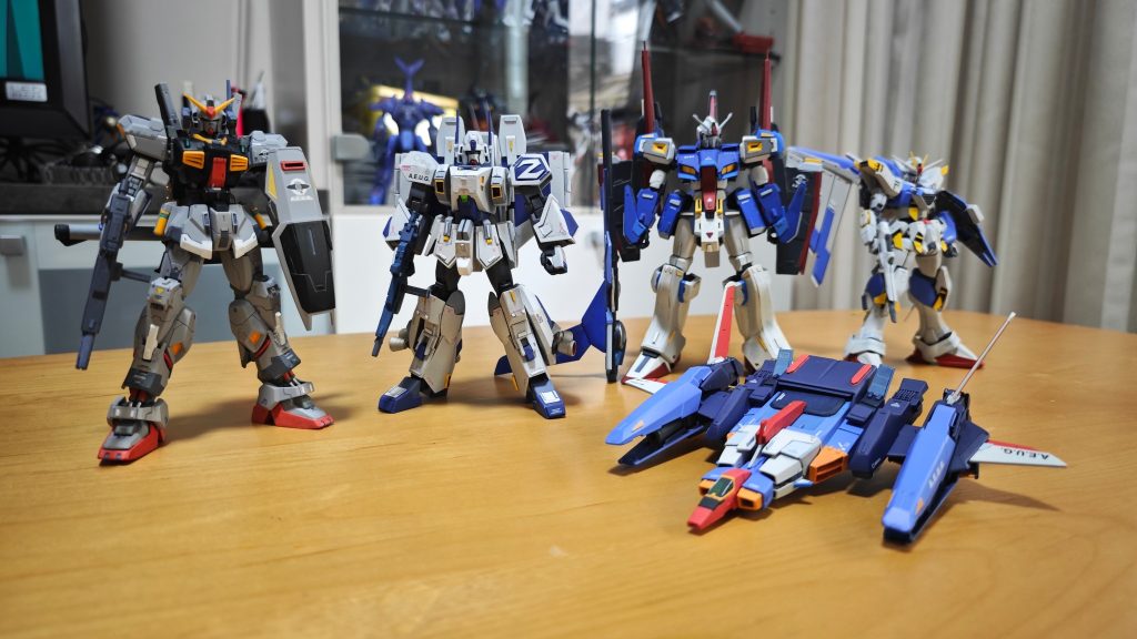 ガンダムMarkIIからの開発ツリーもはや異世界のガンダム次元だな。F92まで続く世界だからクロスボーンの世界は来ない…