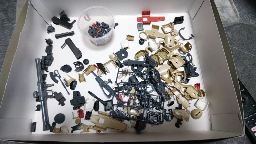 作品名：本日の成果<p>武器とか</p>
